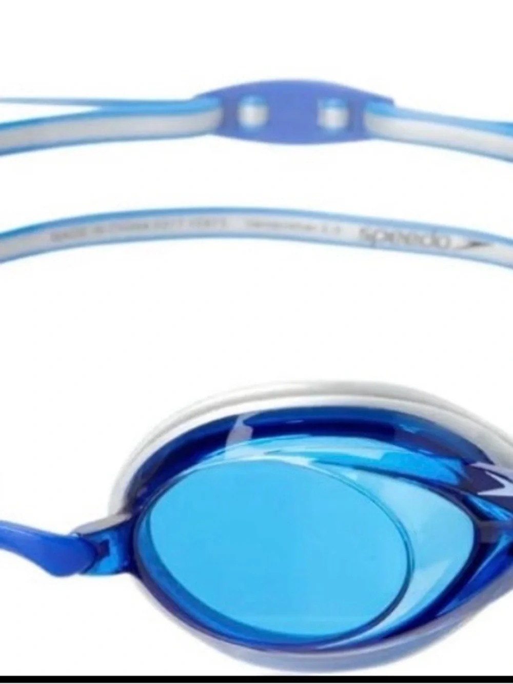Speedo Vanquisher 2.0 Competitive Swim Goggles - Blue